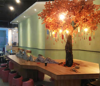 天河區(qū)餐廳裝修完工實景圖來啦！