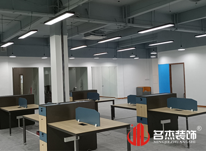 巡工地日記，菱悅科技辦公室裝修項(xiàng)目進(jìn)行中
